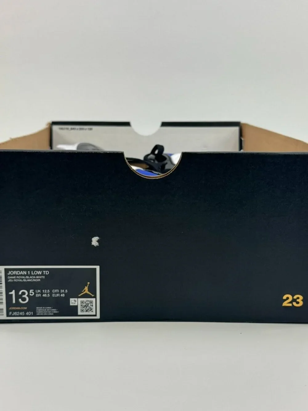 Jordan 1 Low TD 'Patent Royal Blue' FJ6245-401 Football Multi Size